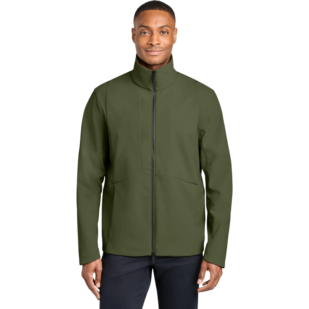 MiiR Nozawa Full-Zip Soft Shell in Forest Moss