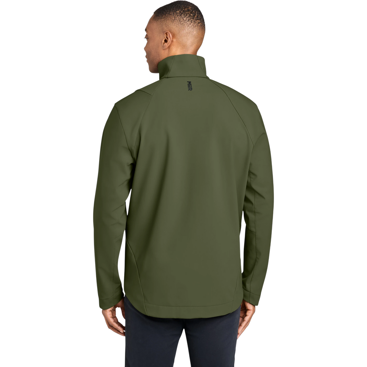 MiiR Nozawa Full-Zip Soft Shell in Forest Moss