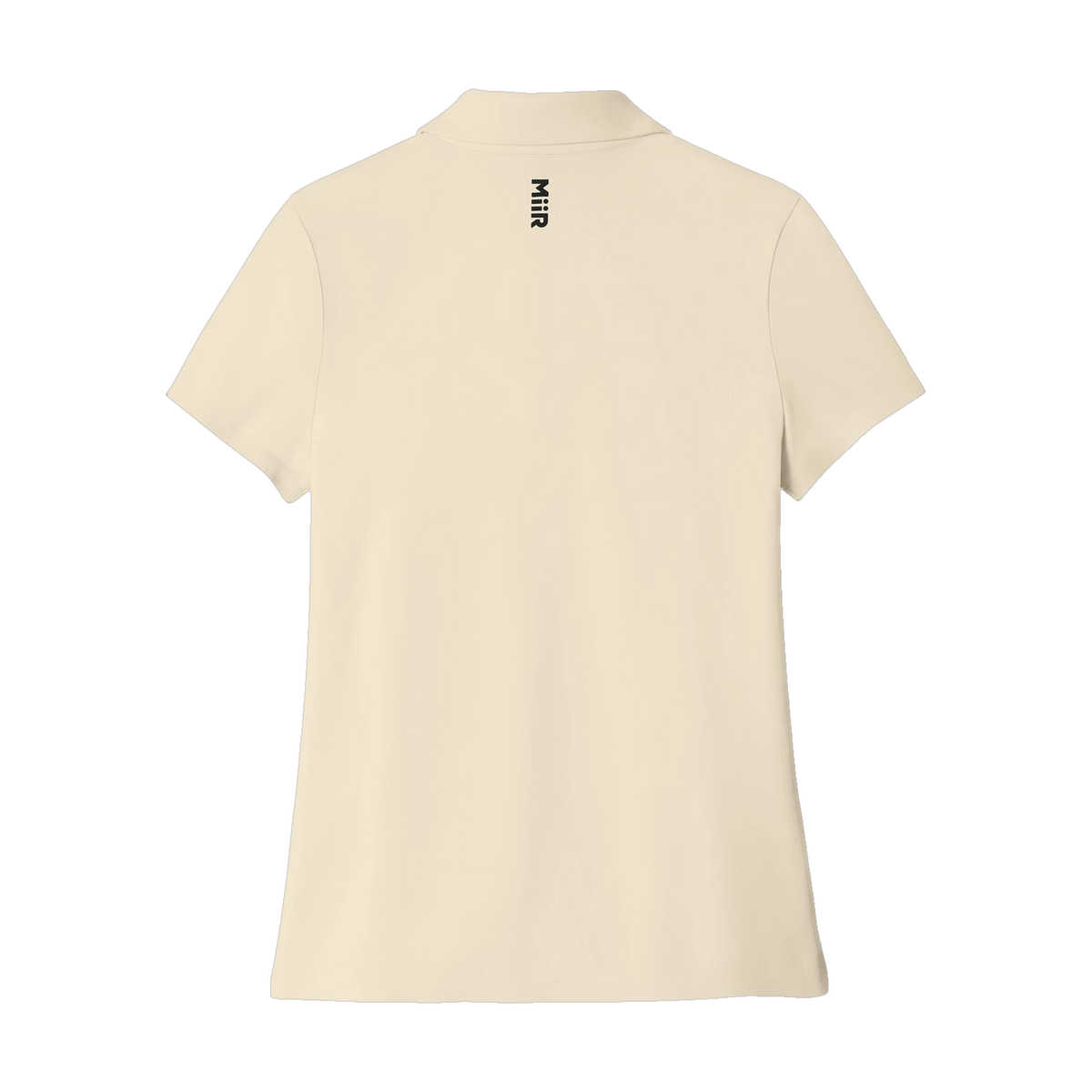 MiiR Women's Alta Polo in Alabaster — custom branded by Motive
