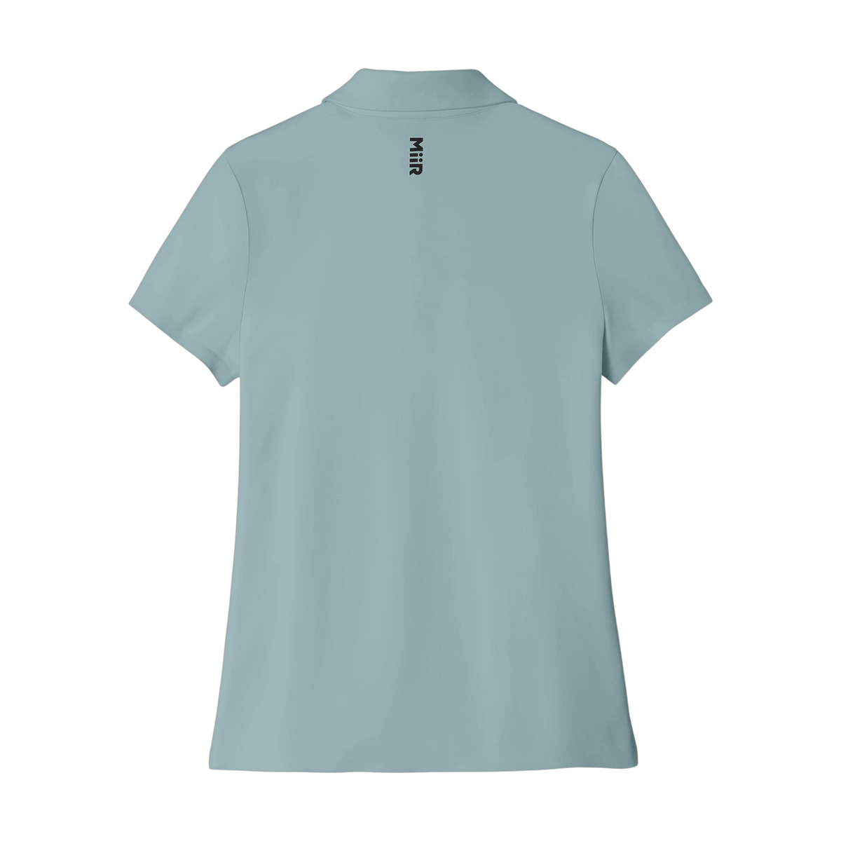 MiiR Women's Alta Polo in Blue Fog — custom branded by Motive