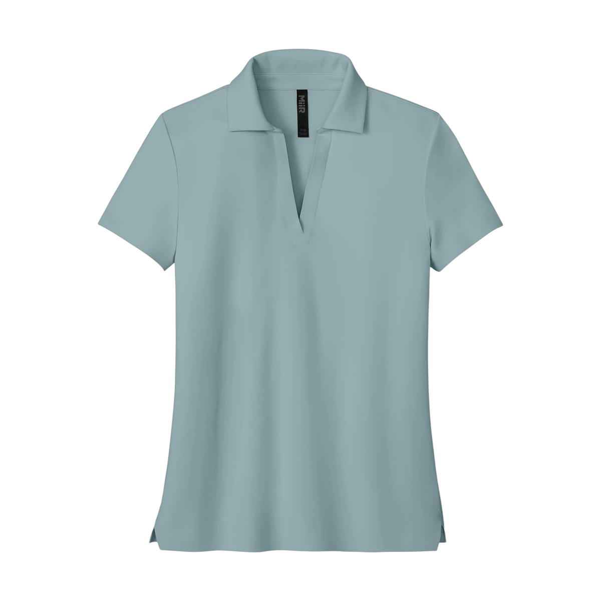 MiiR Women's Alta Polo in Blue Fog — custom branded by Motive