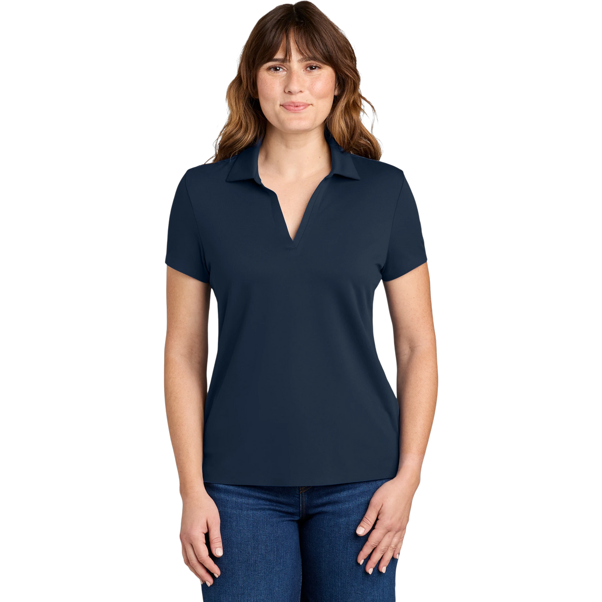 MiiR Women's Alta Polo in Indigo Navy