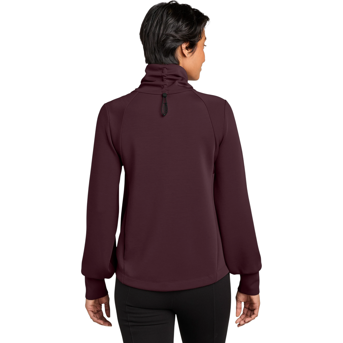 MiiR Women's Kumo Full-Zip in Dark Fig — custom branded by Motive