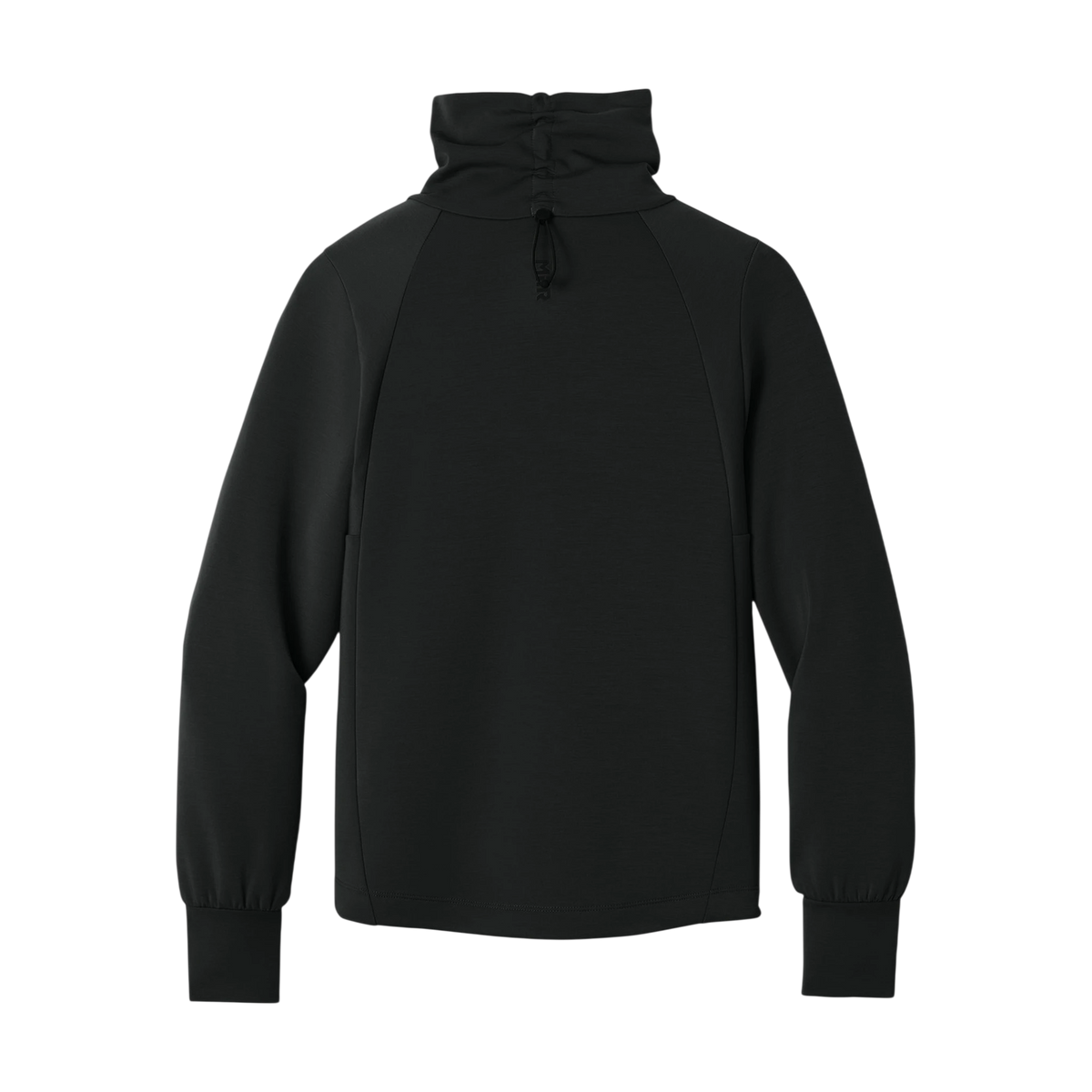 MiiR Women's Kumo Full-Zip in Pitch Black — custom branded by Motive