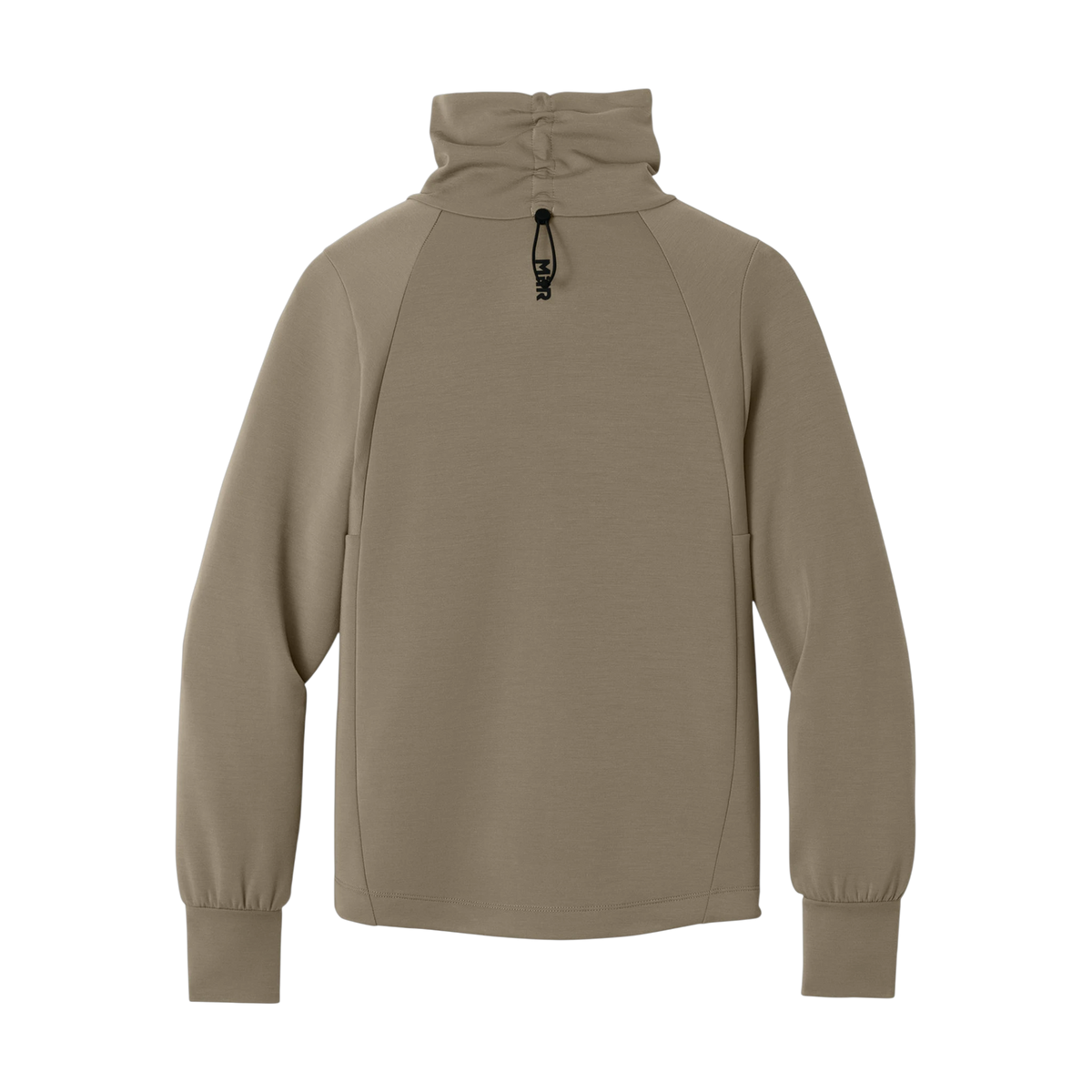 MiiR Women's Kumo Full-Zip in Truffle — custom branded by Motive