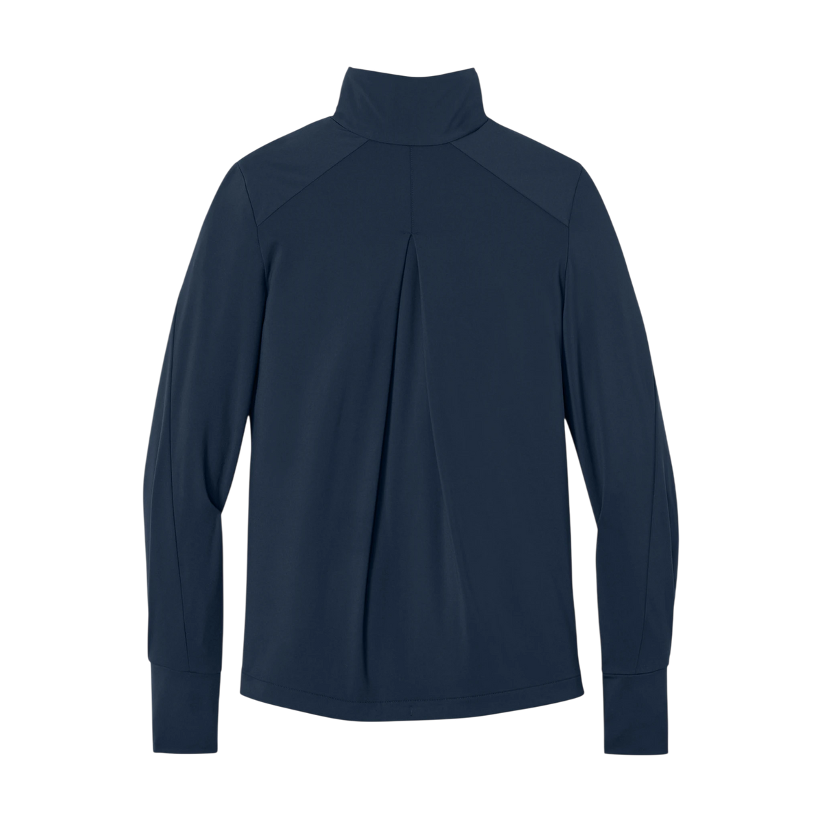 MiiR Women's Kivu Hybrid Full-Zip Jacket in Indigo Navy — custom branded by Motive