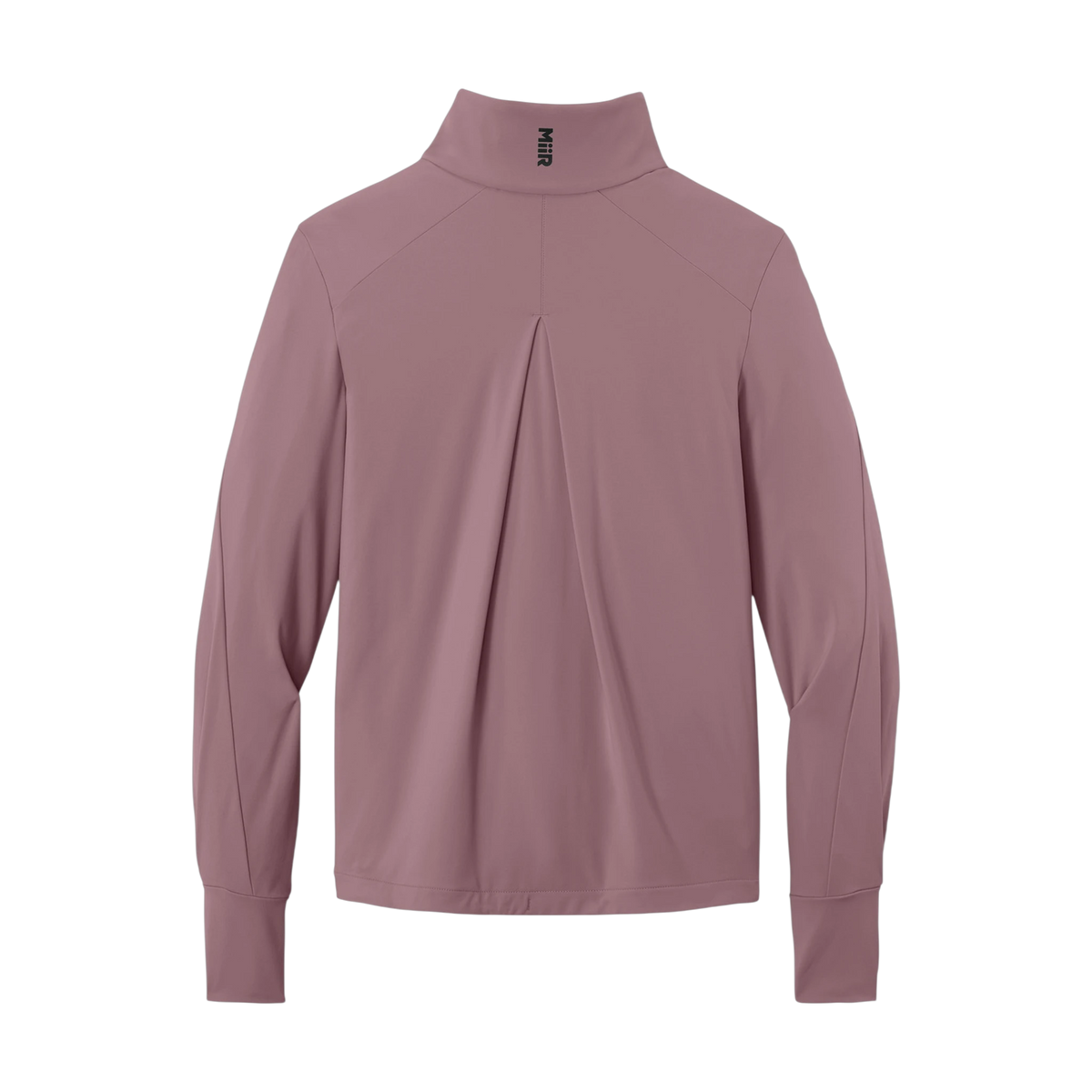 MiiR Women's Kivu 1/4-Zip in Dark Quartz — custom branded by Motive