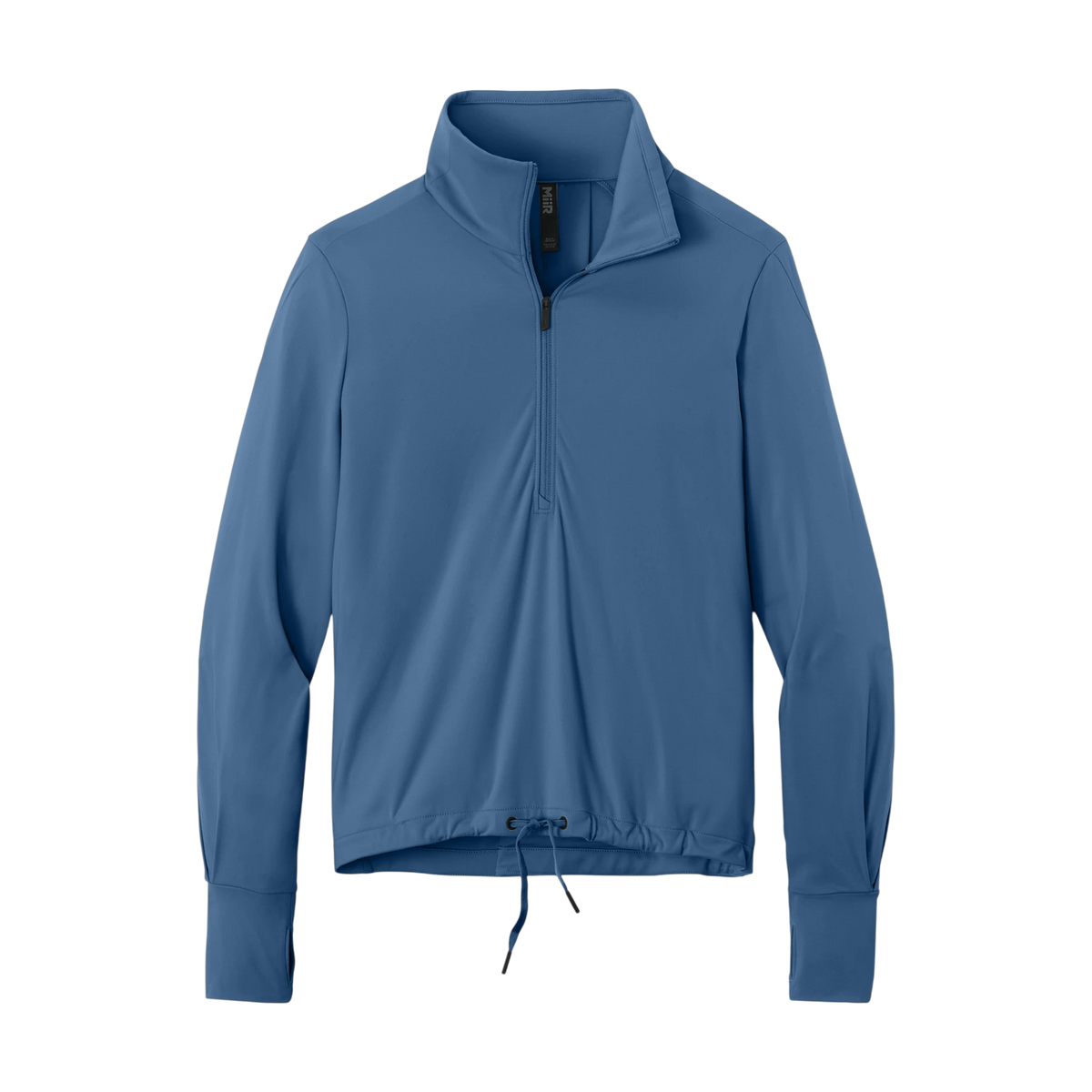 MiiR Women's Kivu 1/4-Zip in Deep Lake — custom branded by Motive
