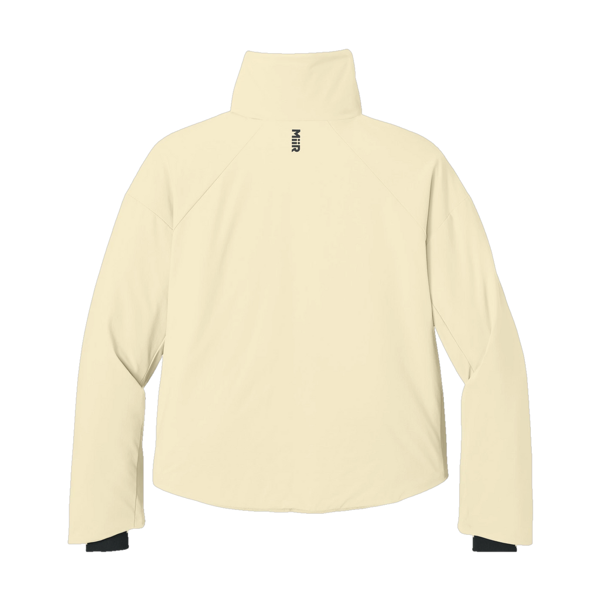 MiiR Women's Sashiko Full-Zip Stretch Puffy in Alabaster — custom branded by Motive