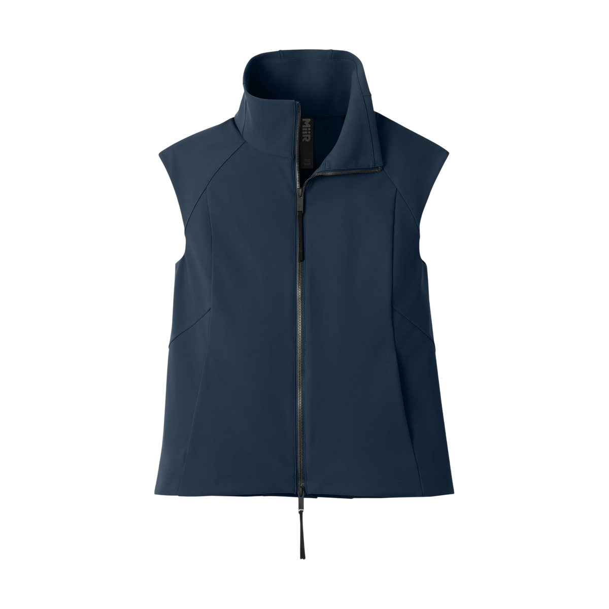 MiiR Women's Nozawa Soft Shell Vest in Indigo Navy — custom branded by Motive
