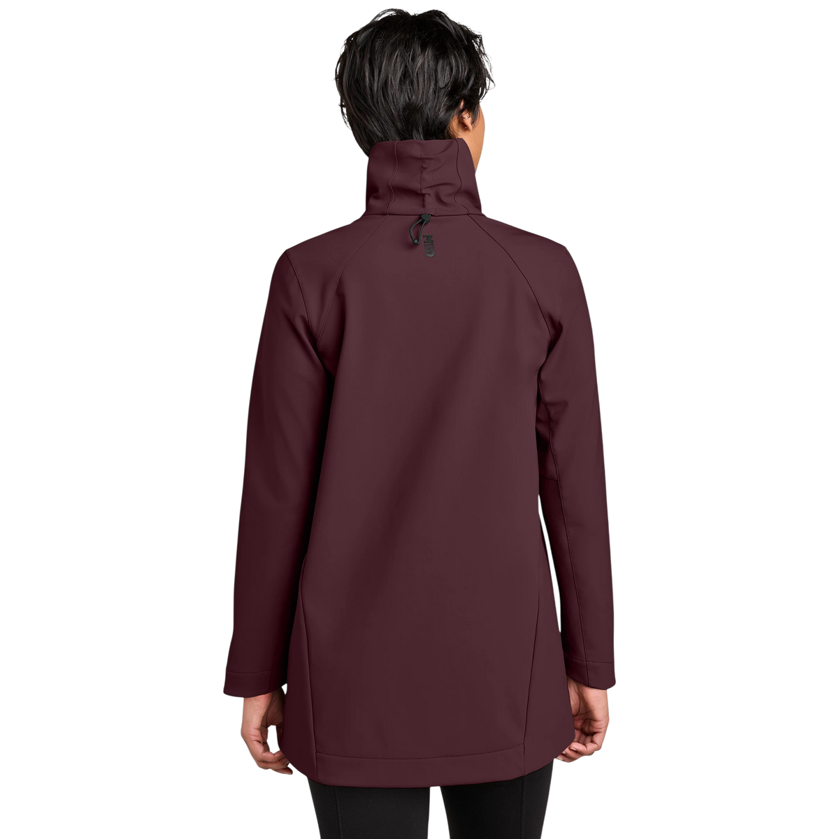 MiiR Women's Nozawa Full-Zip Soft Shell in Dark Fig