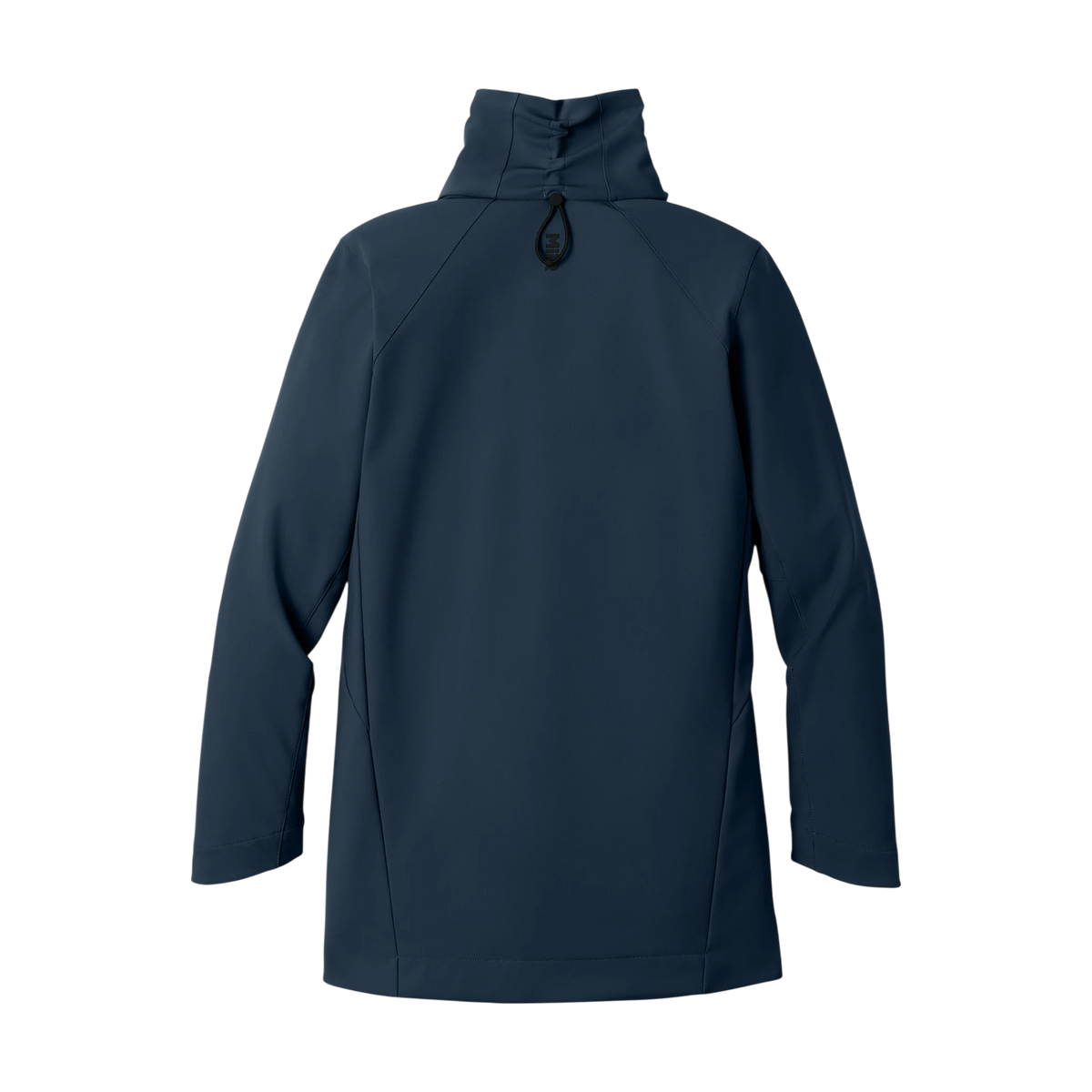 MiiR Women's Nozawa Full-Zip Soft Shell in Indigo Navy — custom branded by Motive