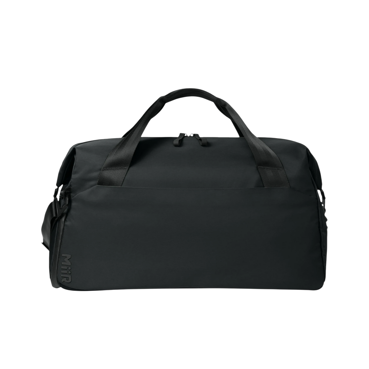 MiiR Kondoh Weekend Duffel in Pitch Black — custom branded by Motive
