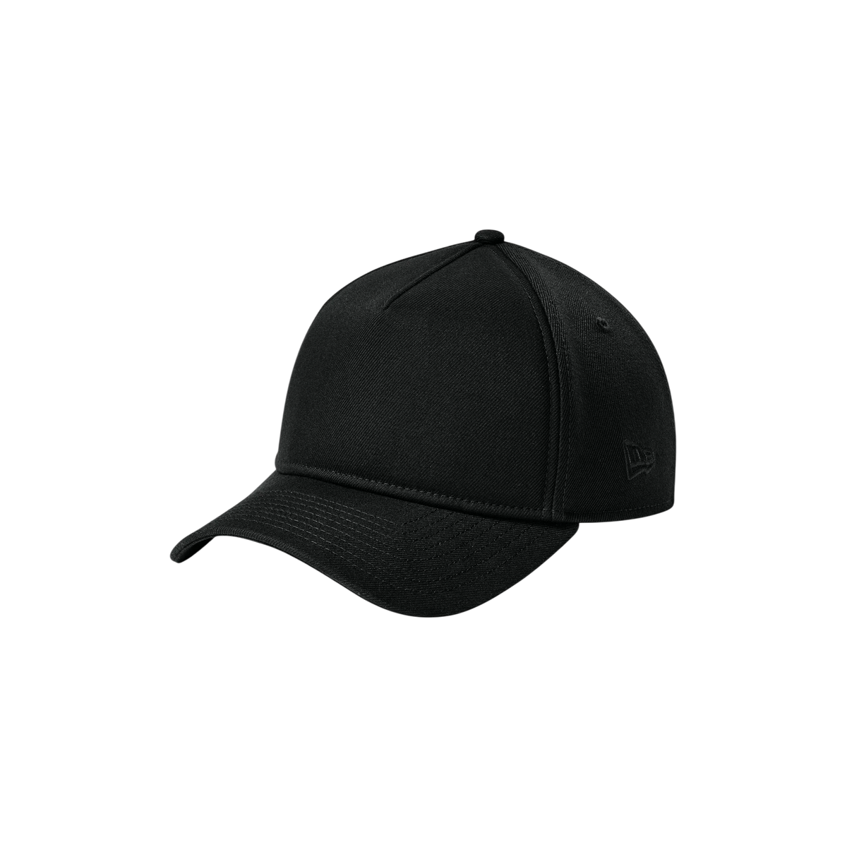 New Era A-Frame Snapback Cap in Black