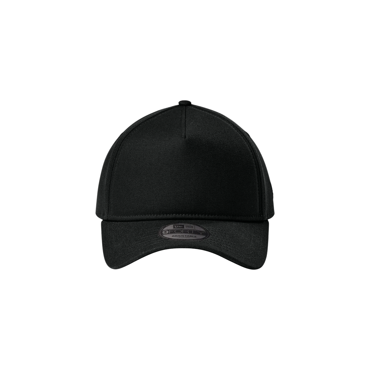 New Era A-Frame Snapback Cap in Black