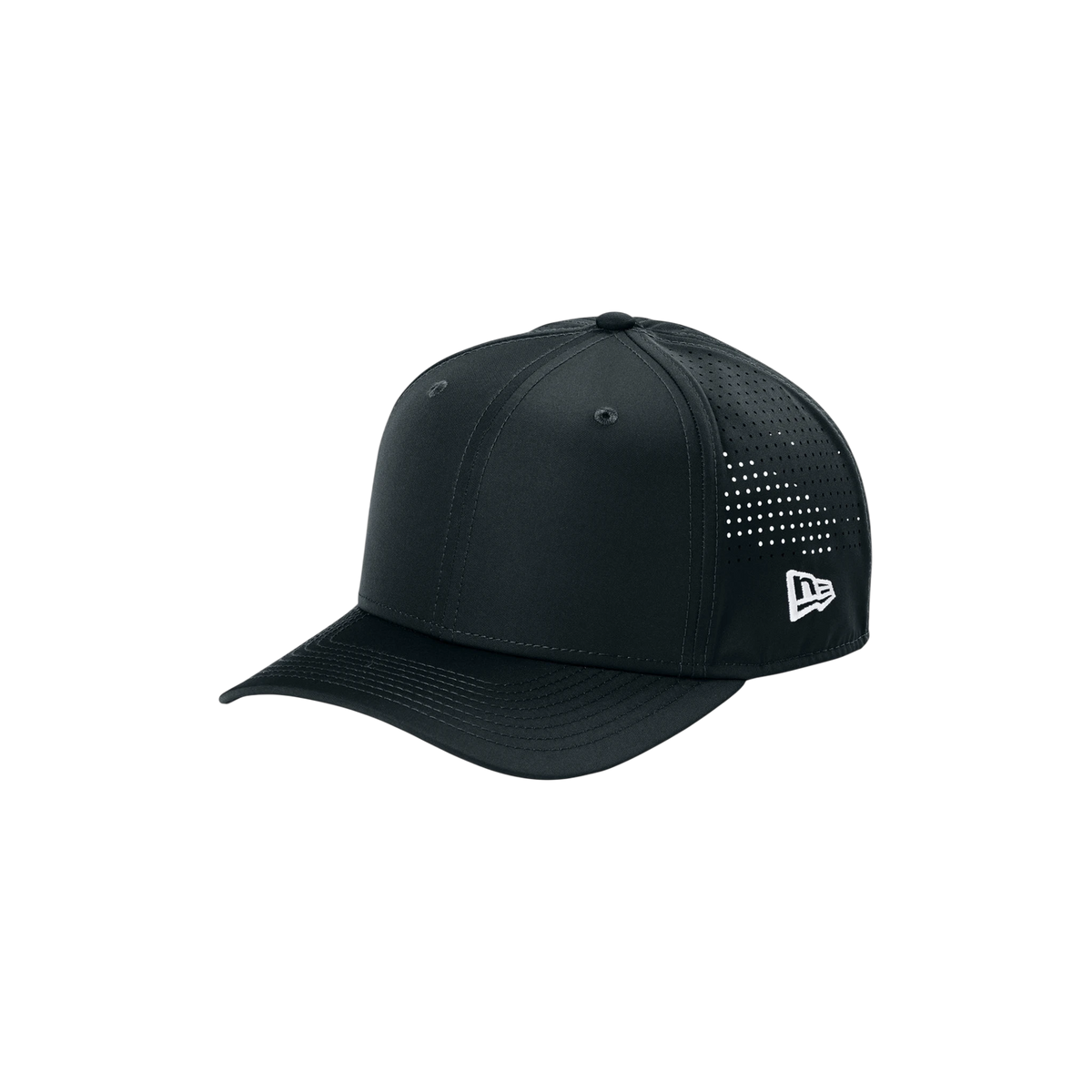 New Era 9SEVENTY Perforated Snapback Cap in Deep Navy