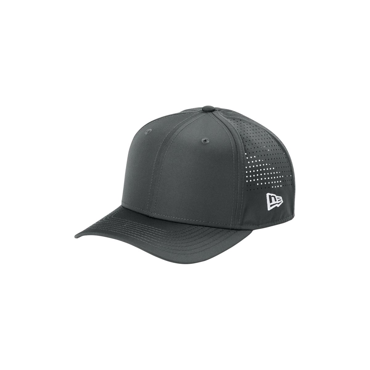 New Era 9SEVENTY Perforated Snapback Cap in Graphite