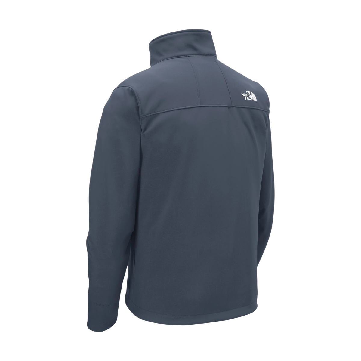 The North Face Apex Barrier Soft Shell Jacket in Urban Navy — custom branded by Motive