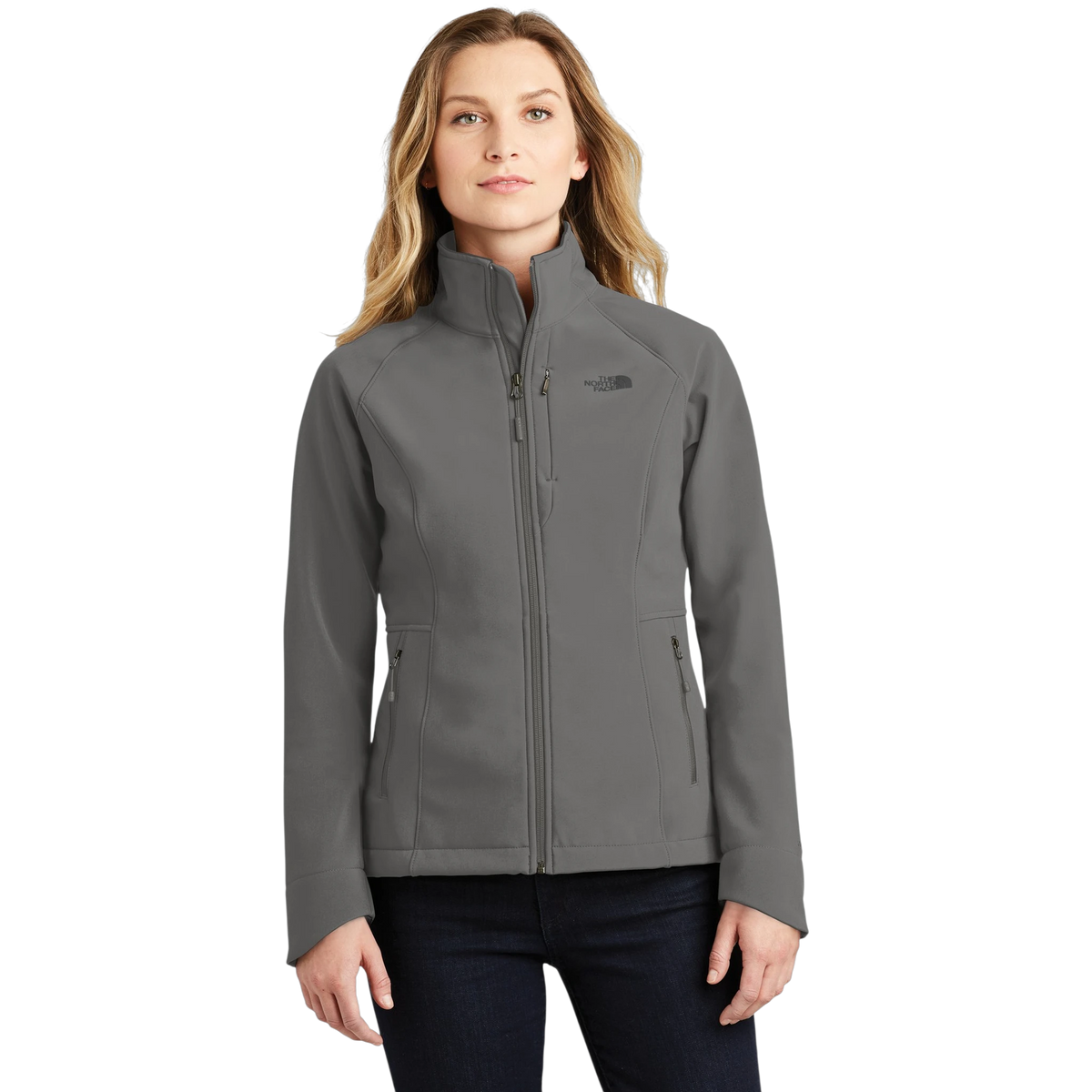 The North Face Women's Apex Barrier Soft Shell Jacket in Asphalt Grey