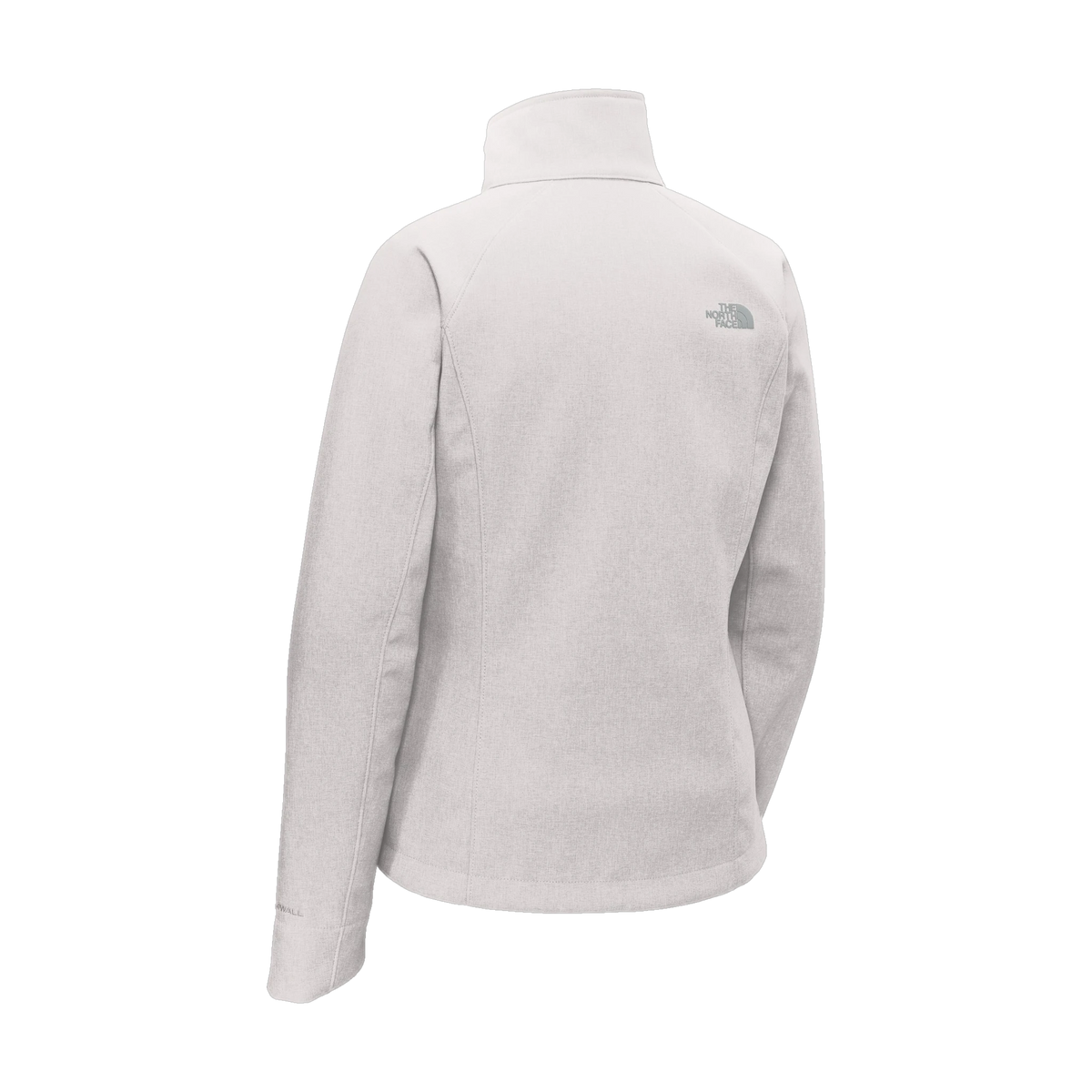 The North Face Women's Apex Barrier Soft Shell Jacket in TNF Light Grey Heather — custom branded by Motive