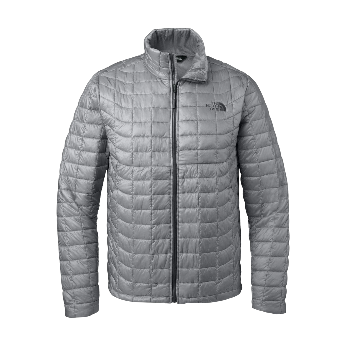 The North Face ThermoBall Trekker Jacket in Mid Grey — custom branded by Motive
