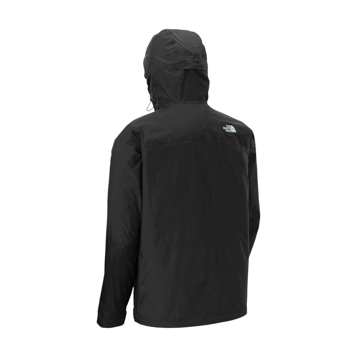 The North Face DryVent Rain Jacket in TNF Black — custom branded by Motive