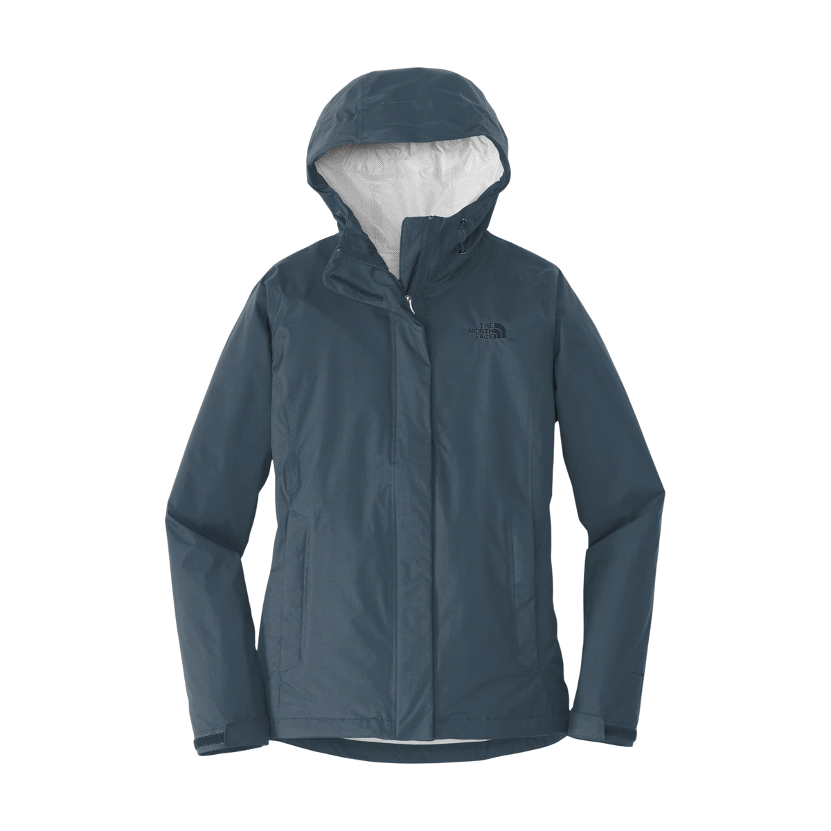 The North Face Women's DryVent Rain Jacket in Shady Blue — custom branded by Motive