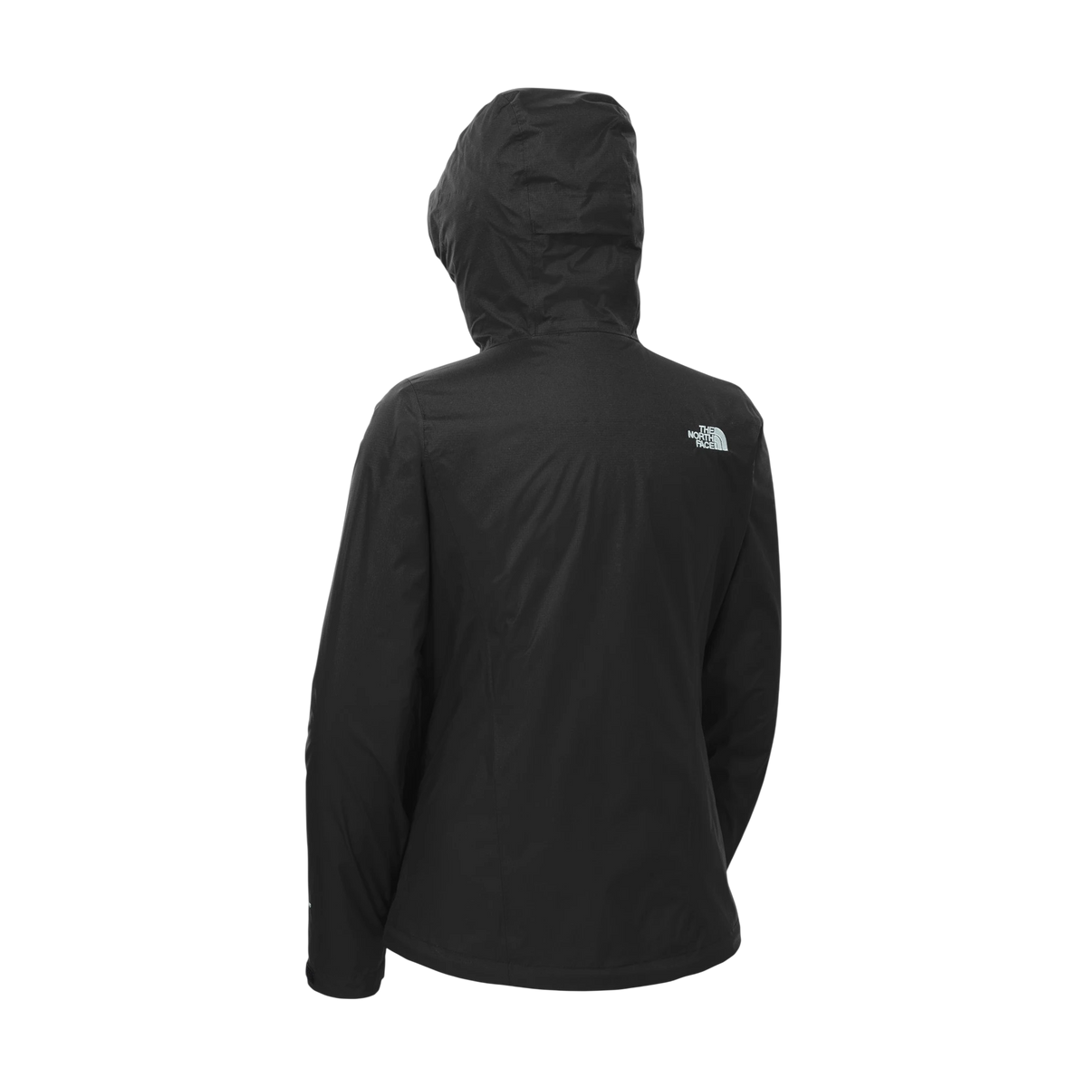 The North Face Women's DryVent Rain Jacket in TNF Black — custom branded by Motive