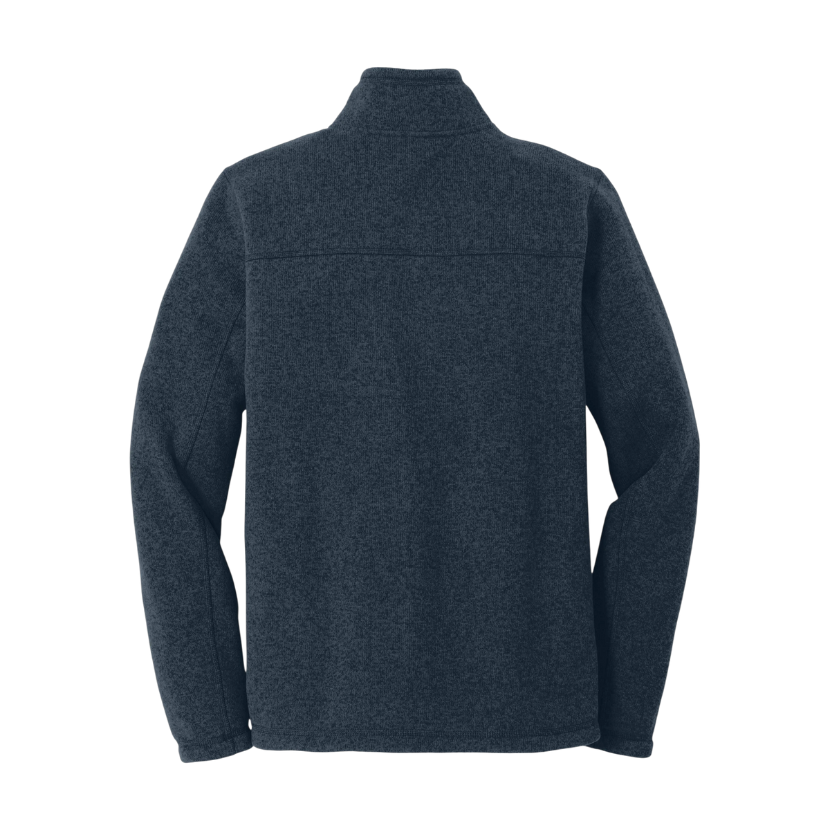 The North Face Sweater Fleece Jacket in Urban Navy Heather — custom branded by Motive