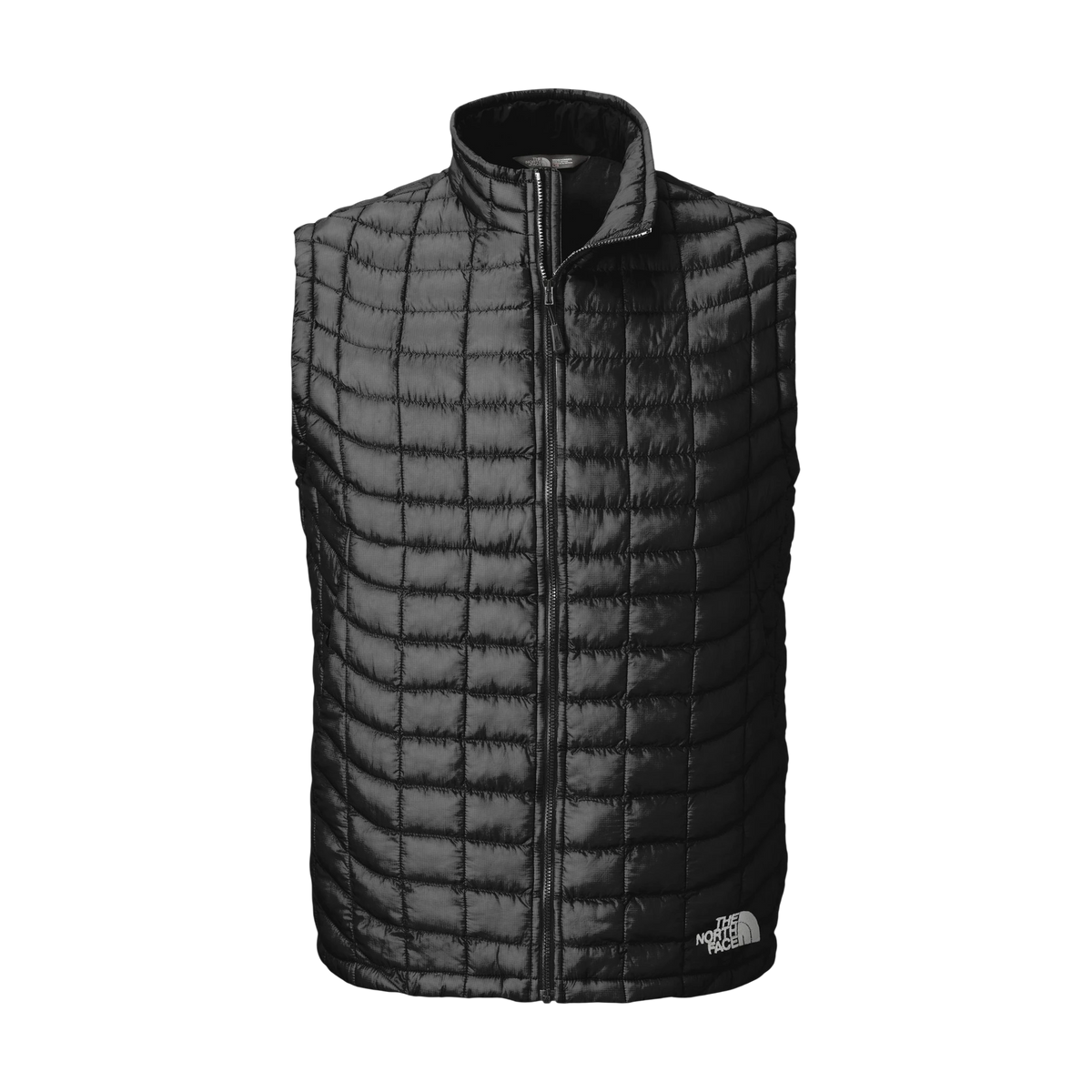 The North Face ThermoBall Trekker Vest in TNF Black — custom branded by Motive