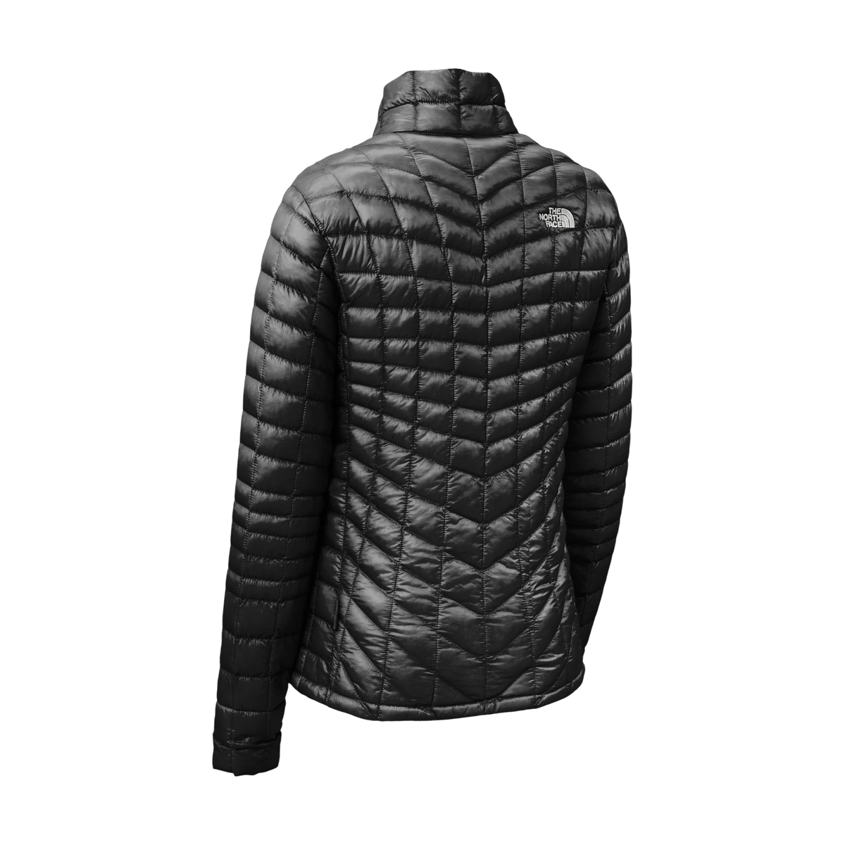 The North Face Women's ThermoBall Trekker Jacket in TNF Black — custom branded by Motive