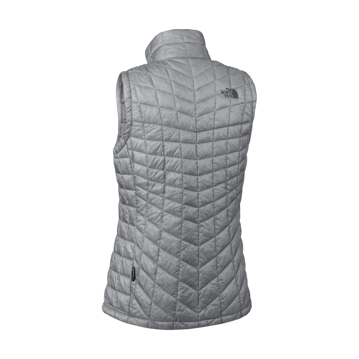The North Face Women's ThermoBall Trekker Vest in Mid Grey — custom branded by Motive