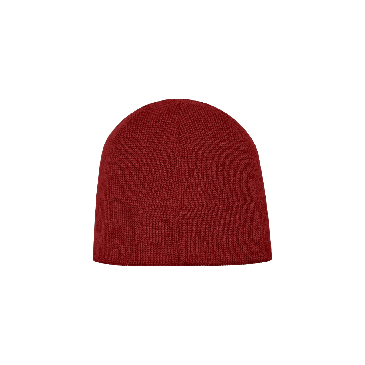 The North Face Mountain Beanie in Cardinal Red — custom branded by Motive