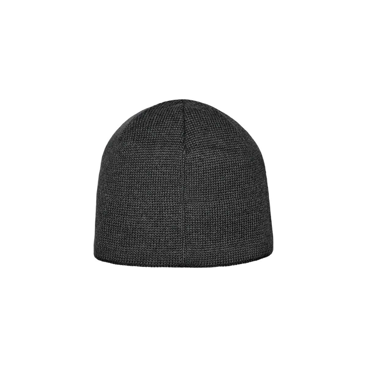 The North Face Mountain Beanie in TNF Dark Grey Heather — custom branded by Motive