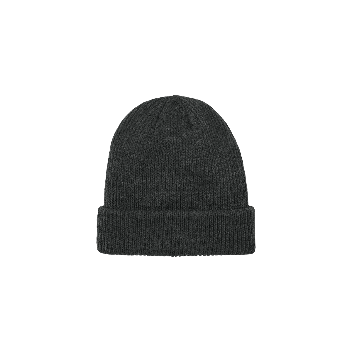 The North Face Truckstop Beanie in TNF Black Heather — custom branded by Motive