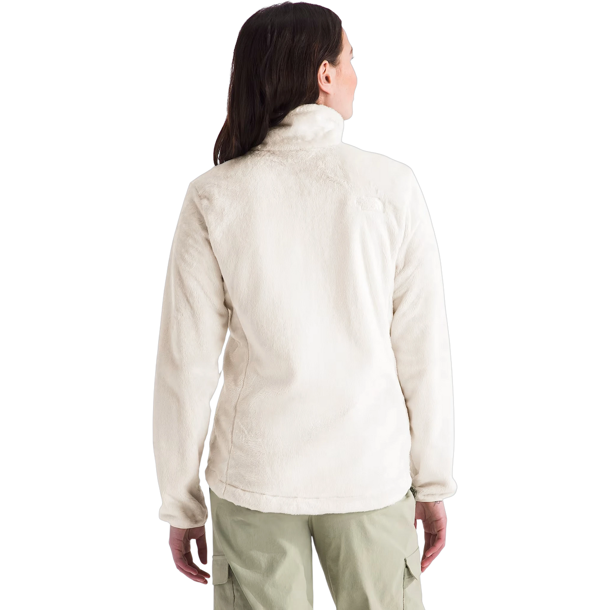 The North Face Women's Osito Fleece Jacket in White Dune