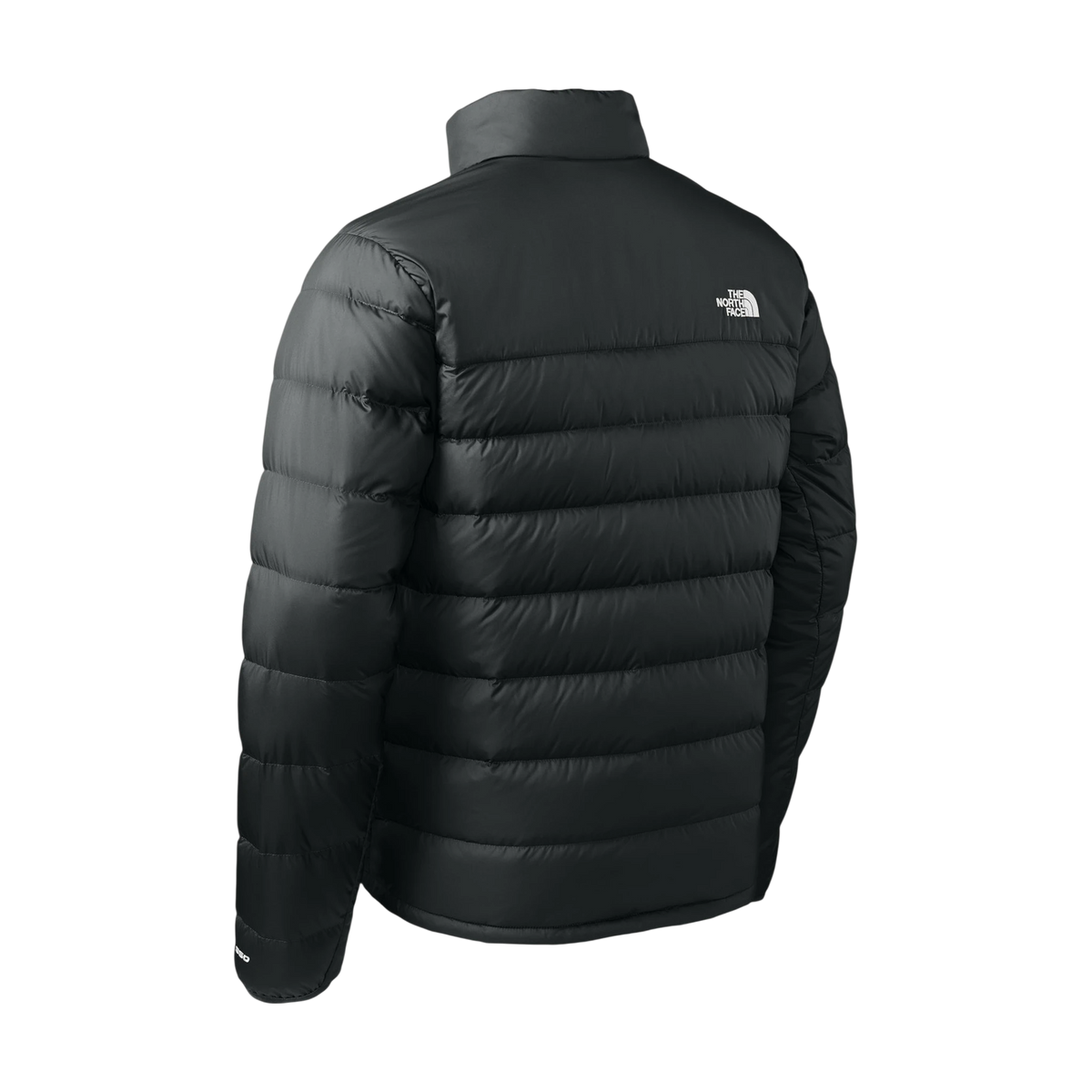 The North Face Down Hybrid Jacket in TNF Black — custom branded by Motive