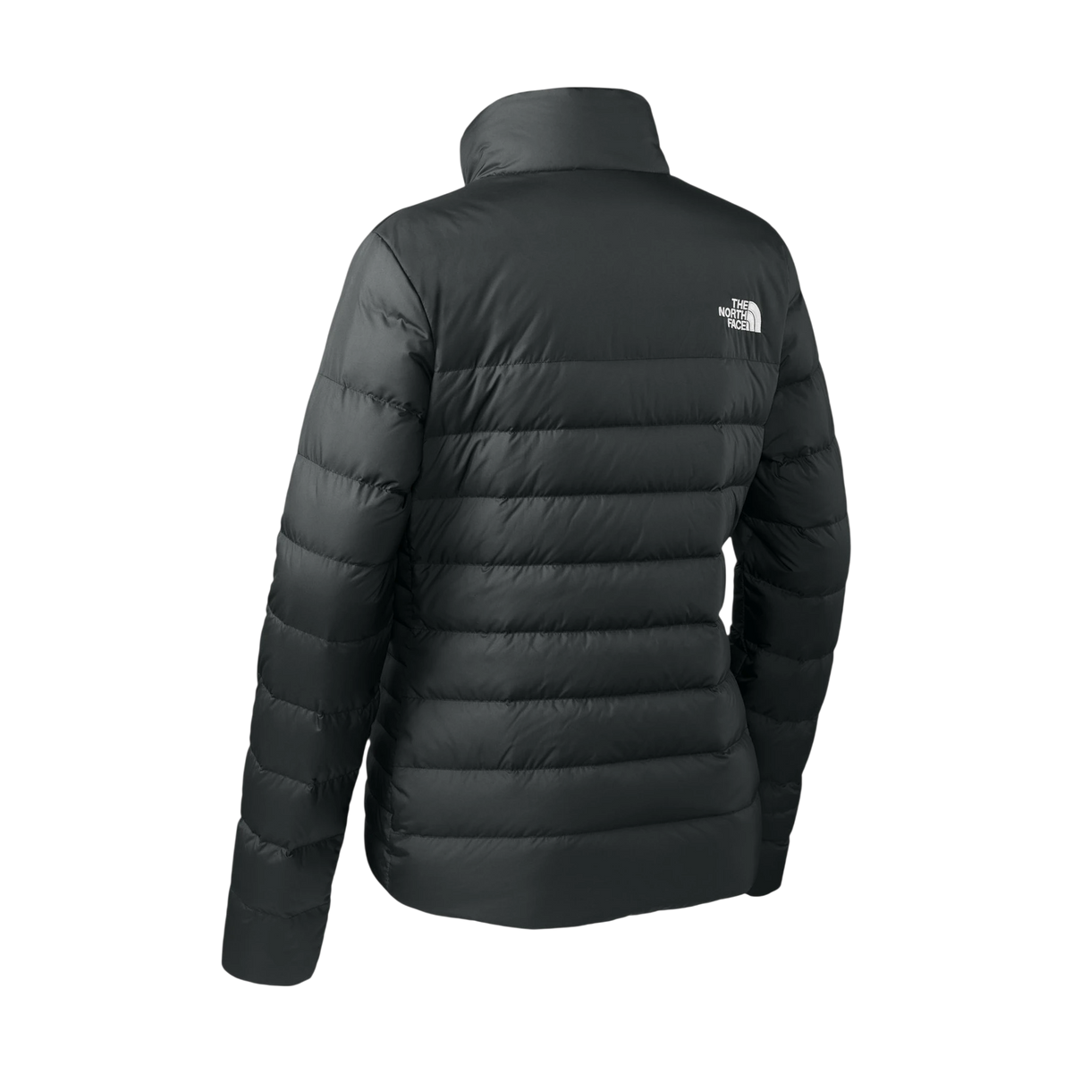 The North Face Women's Down Hybrid Jacket in TNF Black — custom branded by Motive