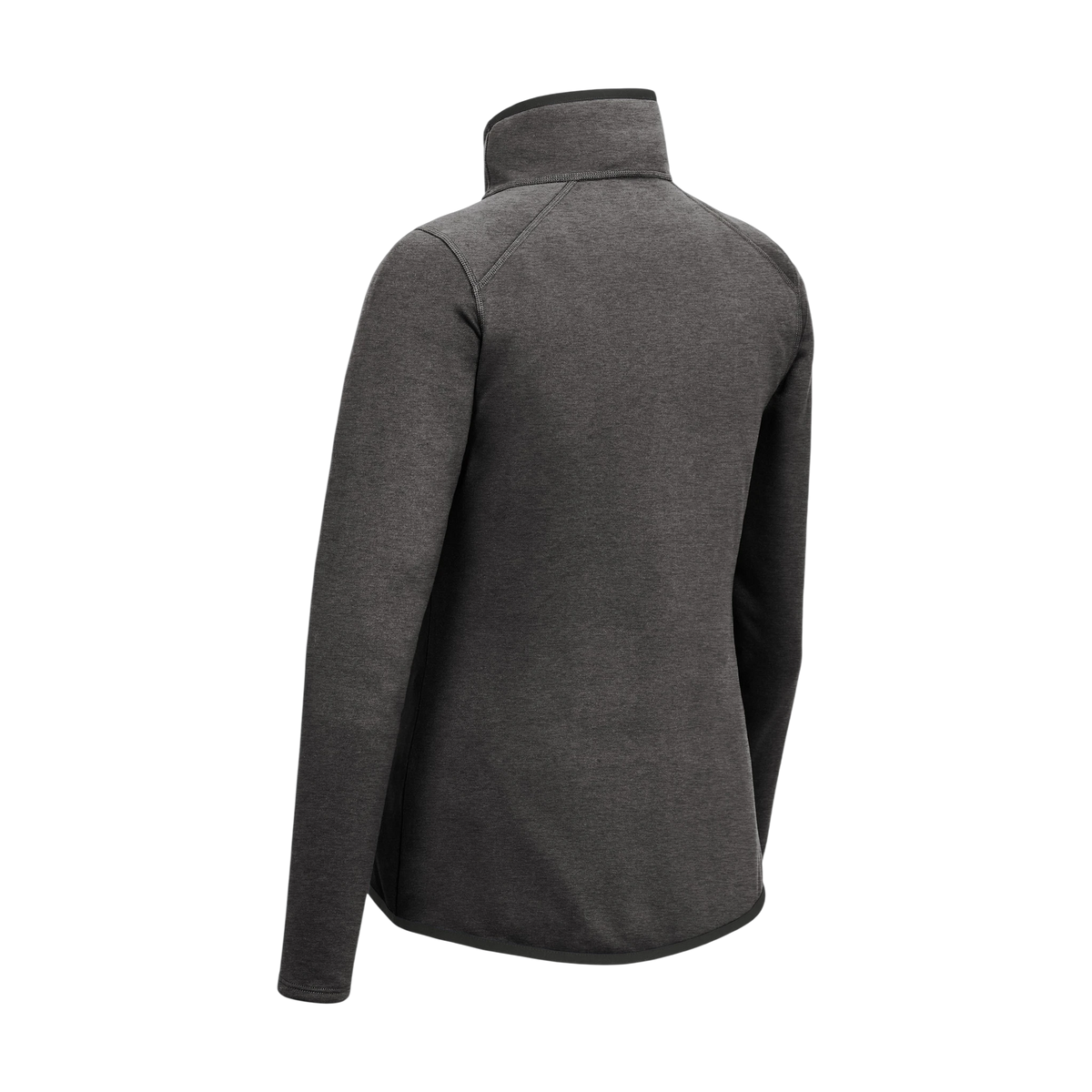 The North Face Women's Skyline Full-Zip Fleece Jacket in TNF Dark Grey Heather — custom branded by Motive