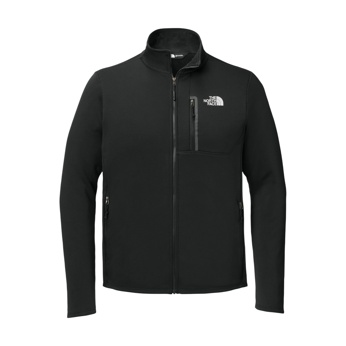 The North Face Skyline Full-Zip Fleece Jacket in TNF Black — custom branded by Motive