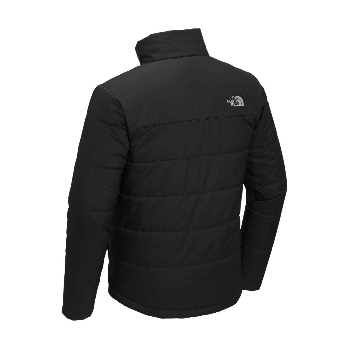 The North Face Chest Logo Everyday Insulated Jacket in TNF Black — custom branded by Motive