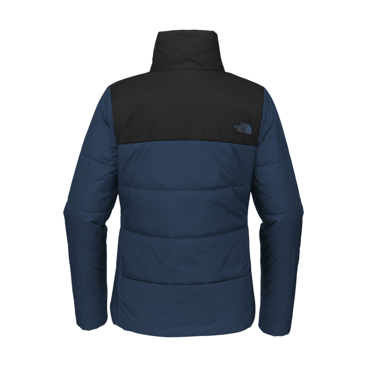 The North Face Women's Chest Logo Everyday Insulated Jacket in Shady Blue — custom branded by Motive