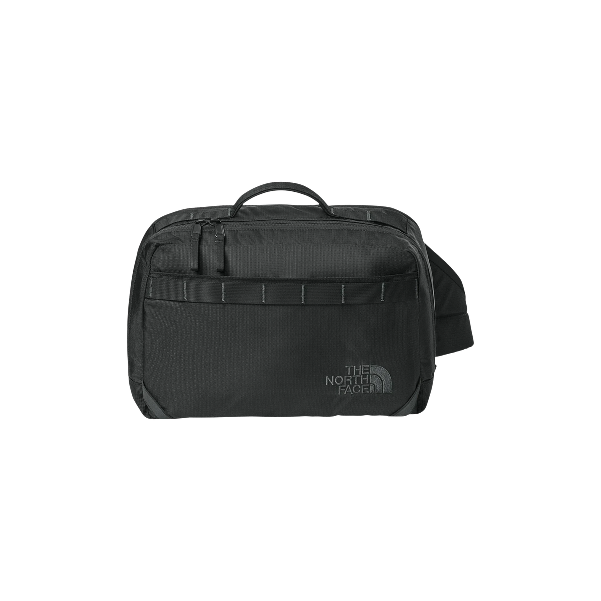 The North Face 11L Travel Sling in TNF Black — custom branded by Motive