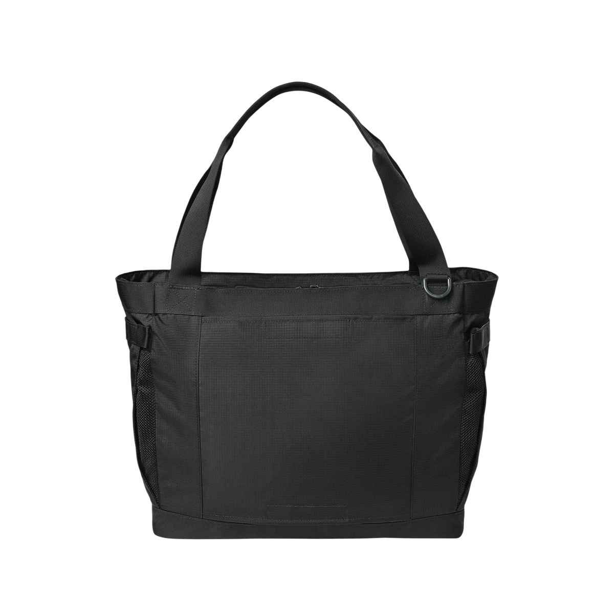 The North Face 25L Travel Tote in TNF Black — custom branded by Motive