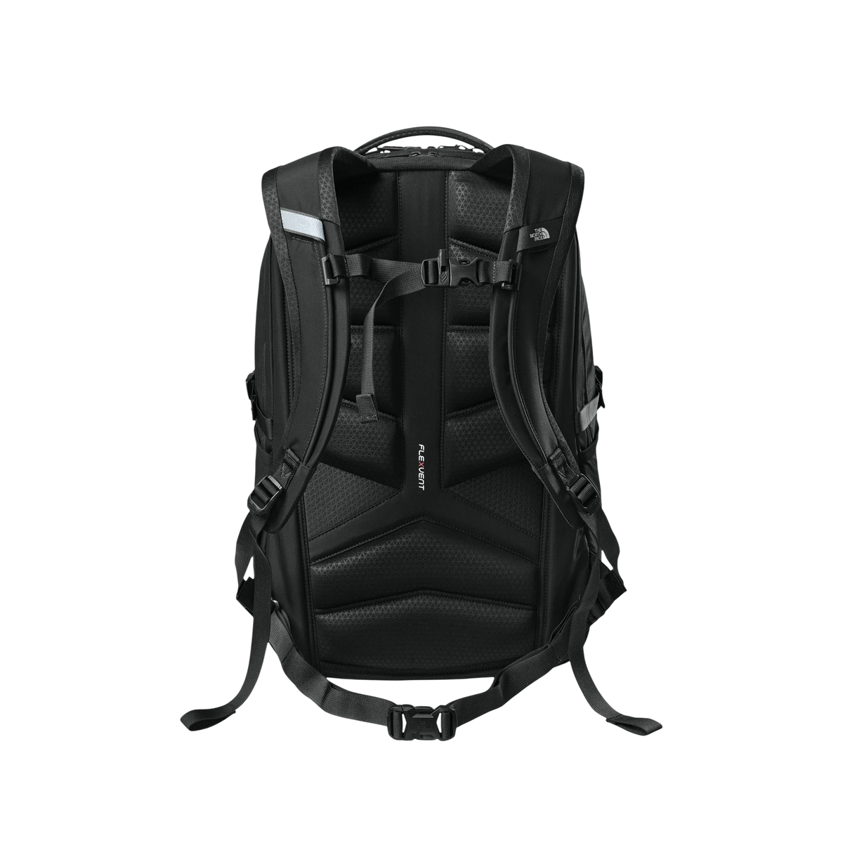 The North Face 31L Royal Arch Backpack in TNF Black — custom branded by Motive