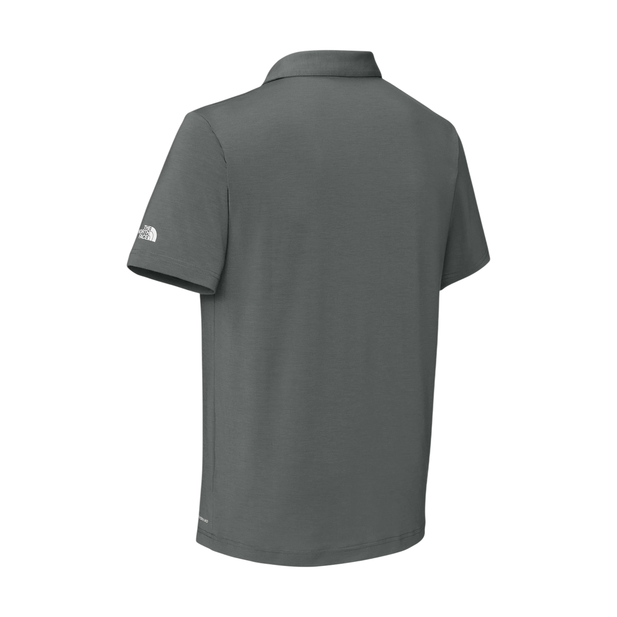 The North Face Canyon Crest Polo in Smoked Pearl Grey — custom branded by Motive