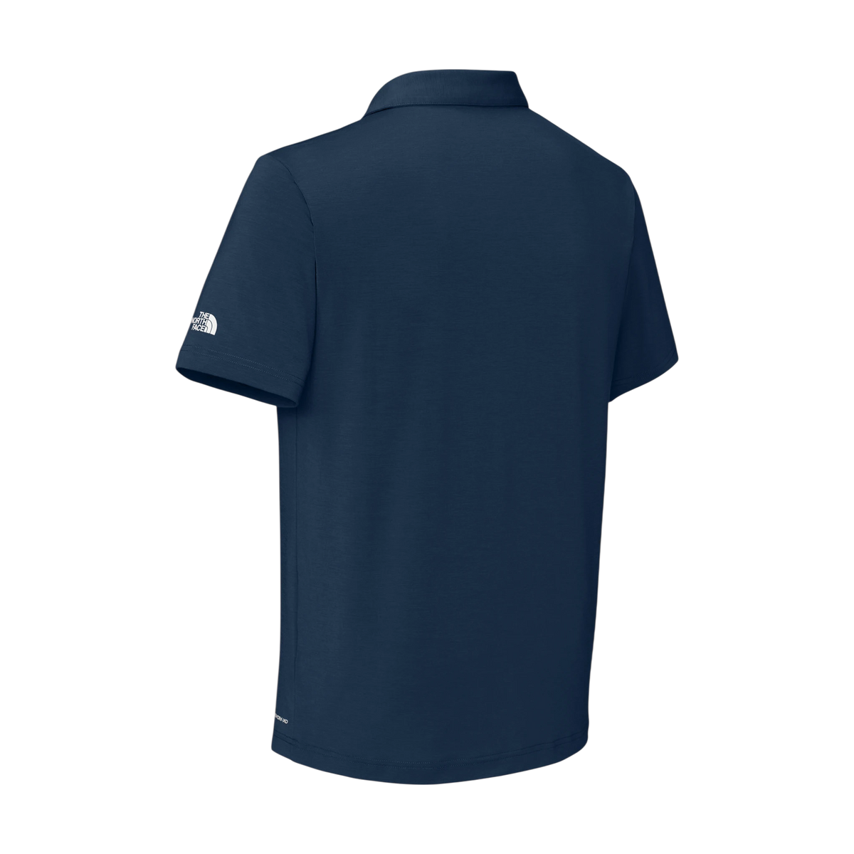 The North Face Canyon Crest Polo in Summit Navy — custom branded by Motive