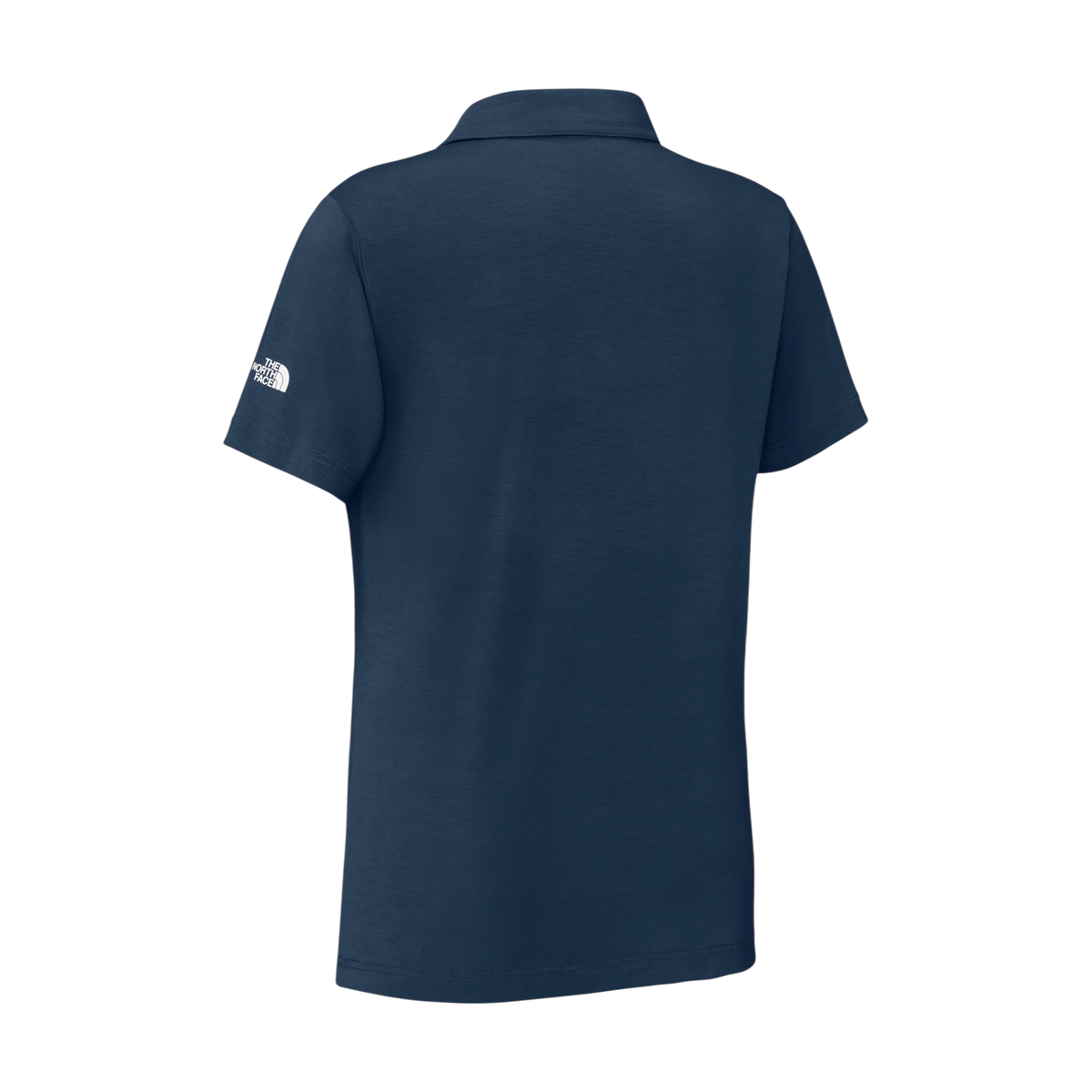 The North Face Women's Canyon Crest Polo in Summit Navy — custom branded by Motive