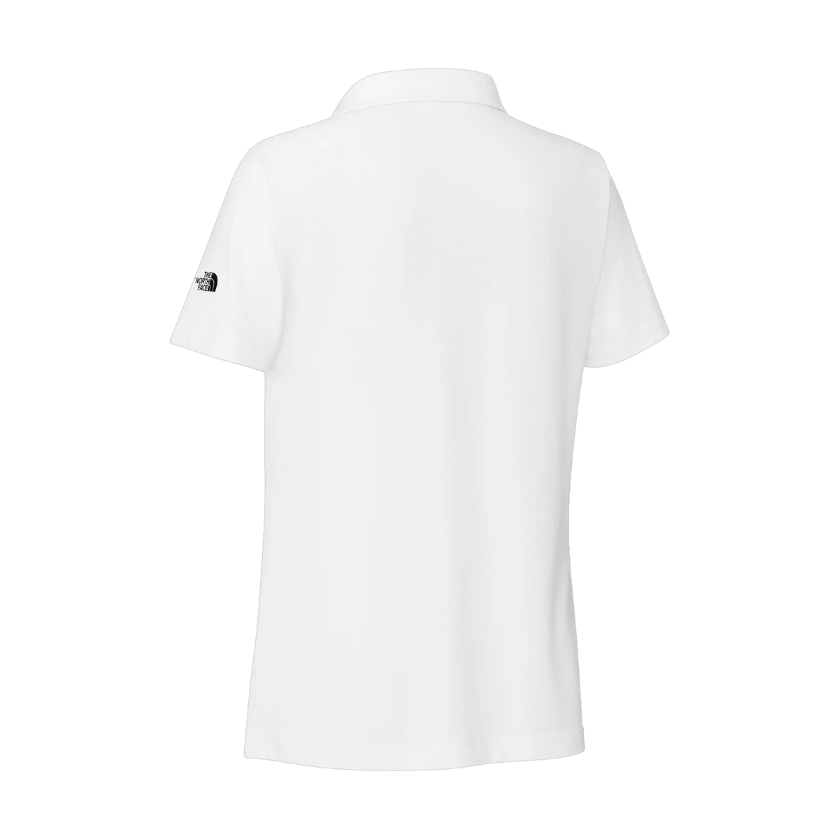 The North Face Women's Canyon Crest Polo in TNF White — custom branded by Motive