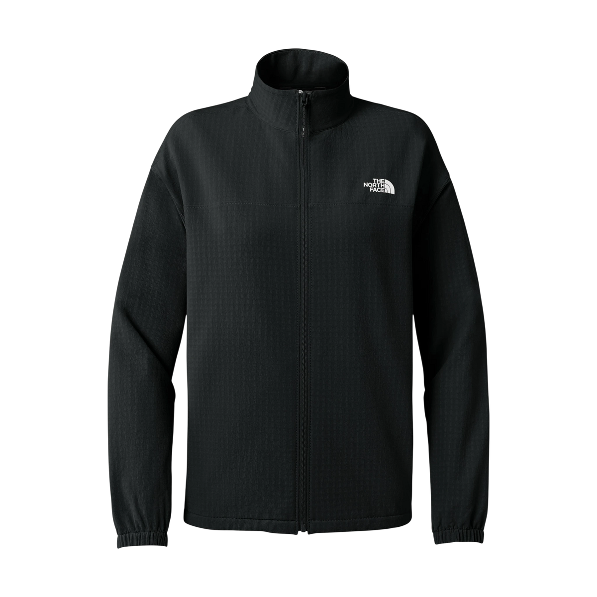 The North Face Women's Mountain Horizon Jacket in TNF Black — custom branded by Motive